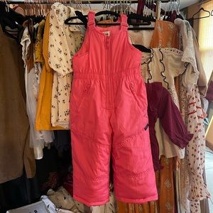 Oshkosh Pink 2t Snowsuit/Snow bib